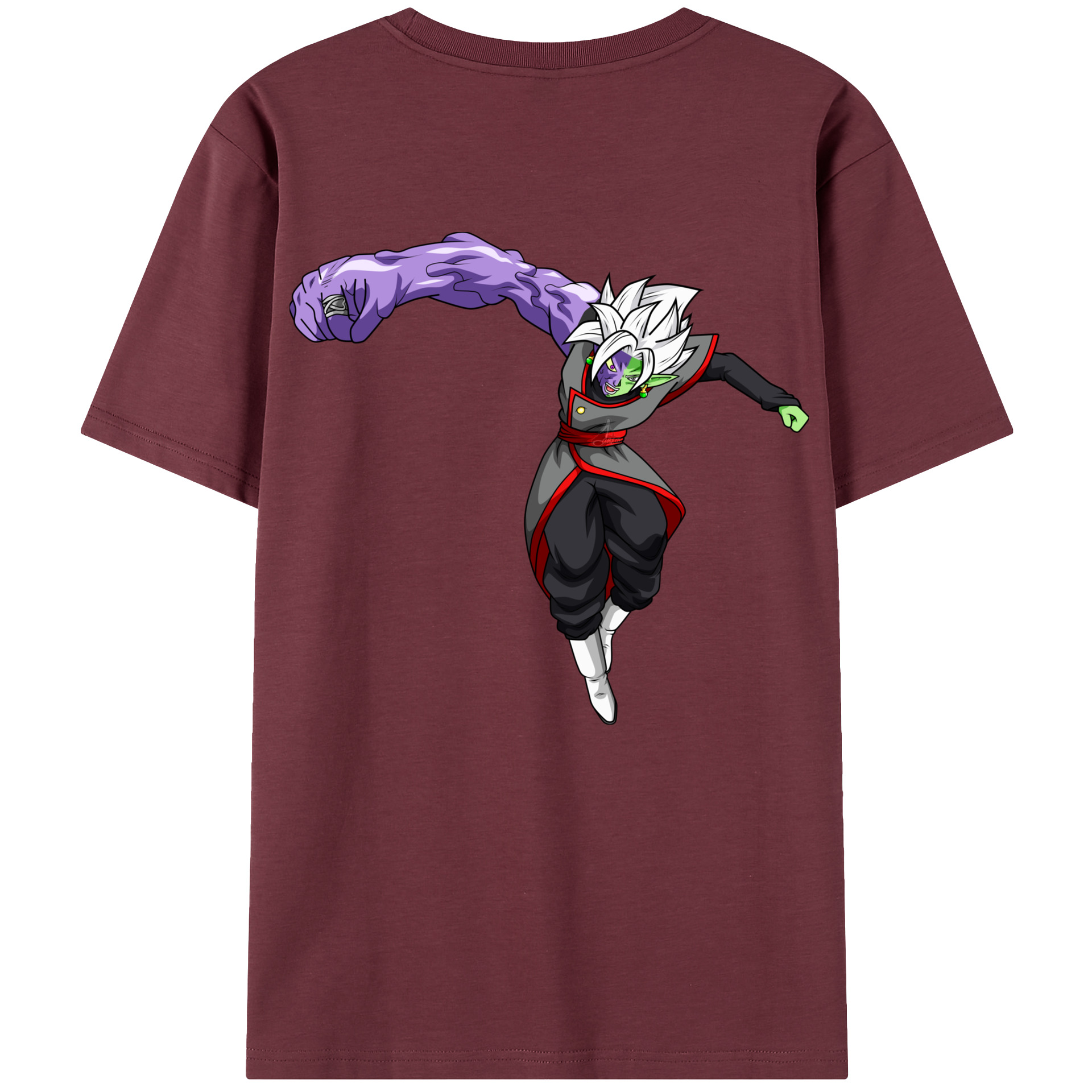 （画像用） ドラゴンボール ベジット DRAGON BALL Vegetto 綿100％半袖Tシャツ（背面プリント）